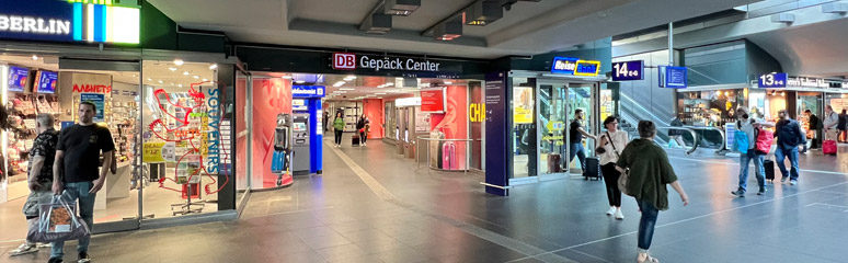 Berlin Hbf luggage lockers