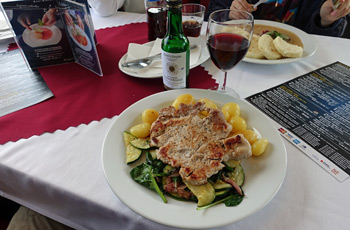 Pork cutlet and potatoes