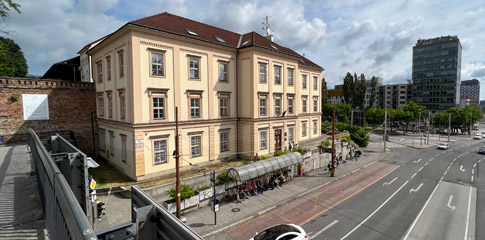 The original 1848 Bratislava station