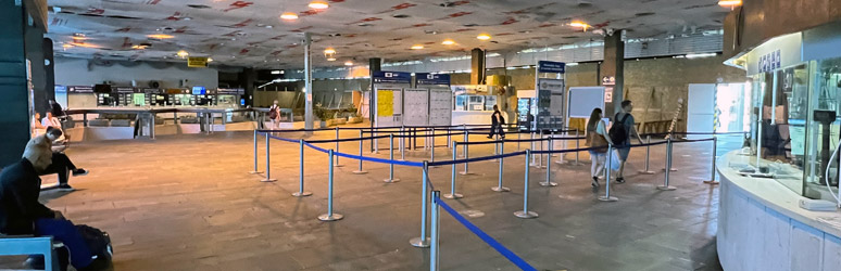 Budapest Deli ticket hall