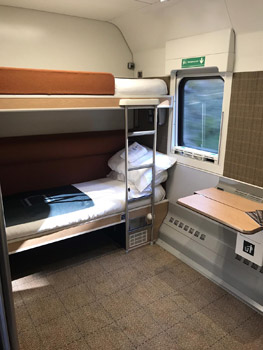 Caledonian Sleeper accessible classic room