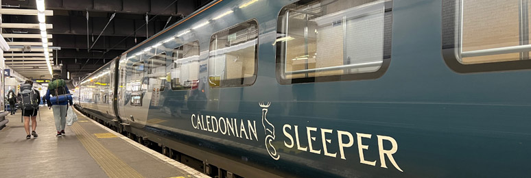 Caledonian Sleeper train