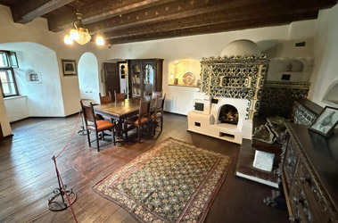 Castle Bran family room