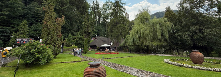Grounds of Castle Bran