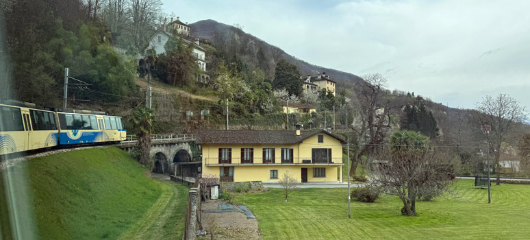 Centovalli Railway scenery