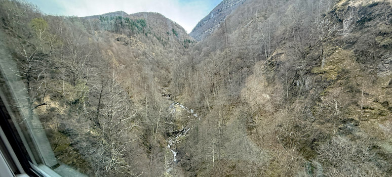 Centovalli Railway scenery