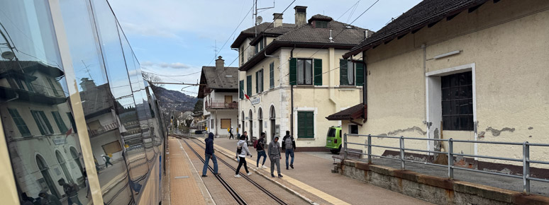 Santa Maria Maggiore station on the Centovalli Railway