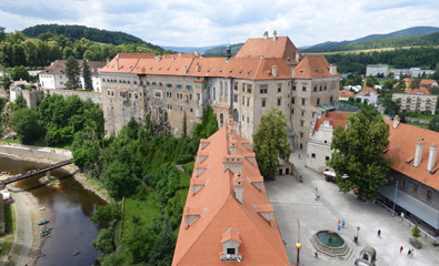 Cesky Krumlov castle