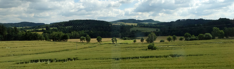 More scenery going from Prague to Salzburg by train