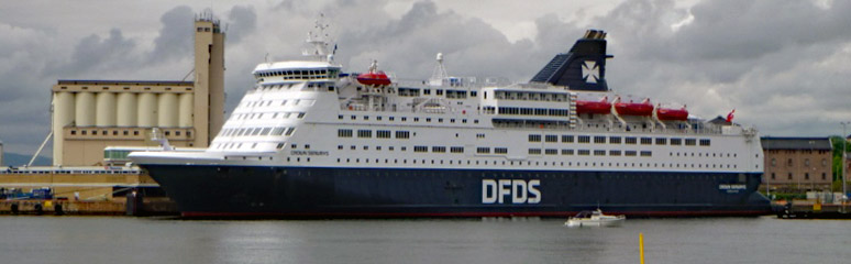 DFDS ferry from Copenhagen to Oslo