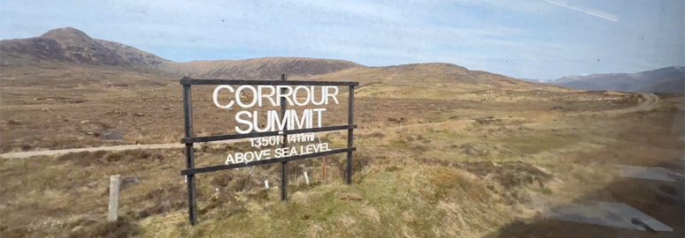 Corrour summit