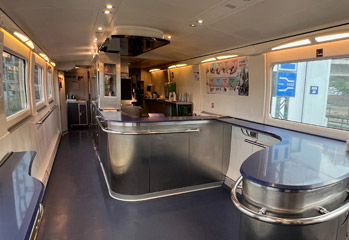 Euromed train cafe-bar