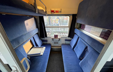 European Sleeper 5 berth couchette