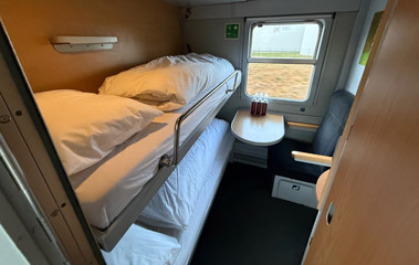 European Sleeper comfort plus sleeper in night mode