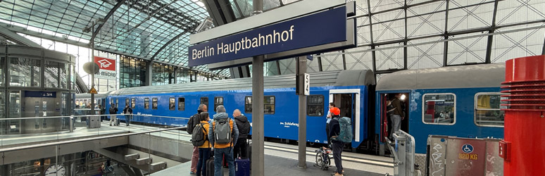 European Sleeper arrived at Berlin Hbf