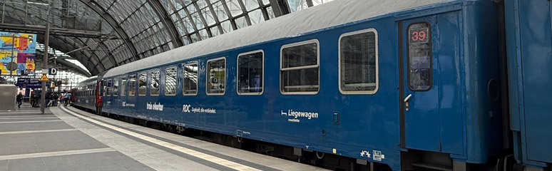 European Sleeper 5-berth couchette car at Berlin