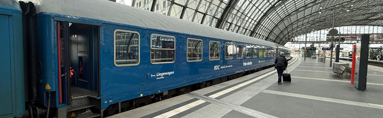 European Sleeper 5-berth couchette car at Berlin Hbf