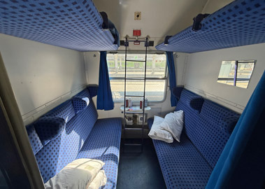 European Sleeper 4 or 6 berth couchette