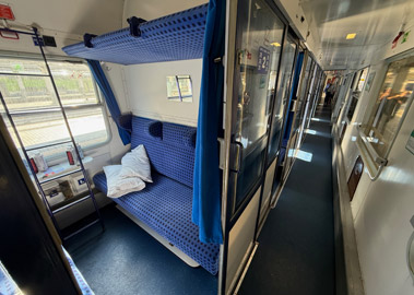 European Sleeper 4 or 6 berth couchette