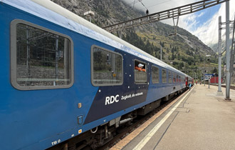 By European Sleeper train Brussels to Milan