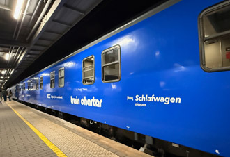 The European Sleeper train from Paris to Berlin