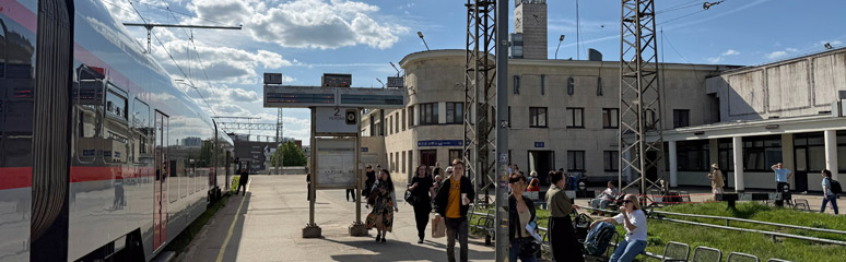Vilnius to Riga traiin