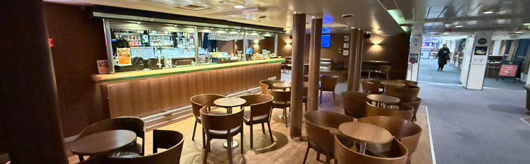 DFDS Newcastle-Amsterdam ferry at South Shields terminal