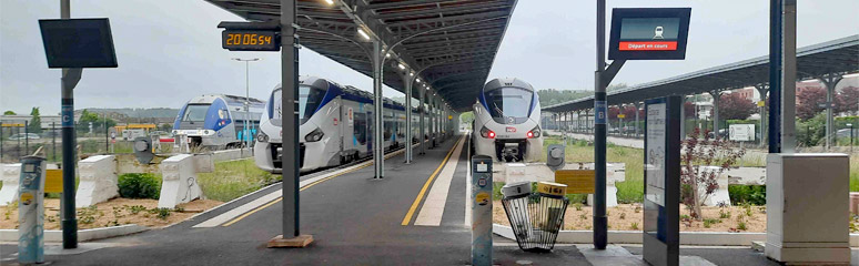 Trains at Dieppe