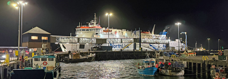 Northlink Ferries m/v Hamnavoe at Stromness