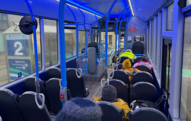 Bus between Stromness and Kirkwall