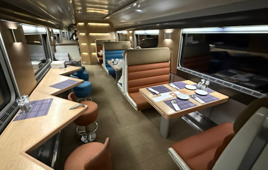 Caledonian Sleeper lounge car