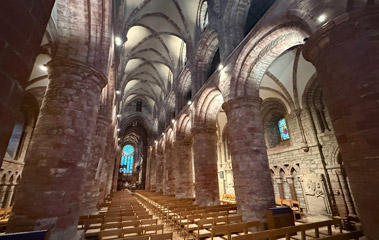 Inside St Magnus cathedral, Kirkwall