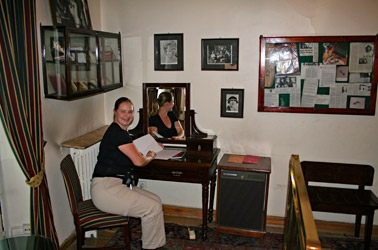 Agatha Christie's room 411 at the Pera Palace Hotel 