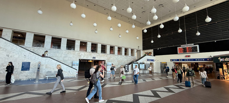 Riga station main hall