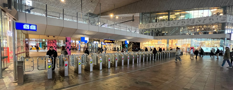 Rotterdam Centraal ticket gates