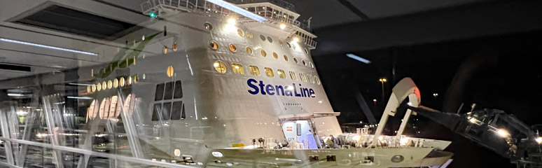 Stena Line ferry at Hoek van Holland
