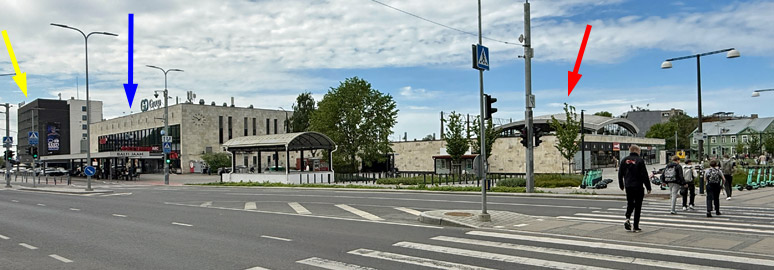 Tallinn station exterior