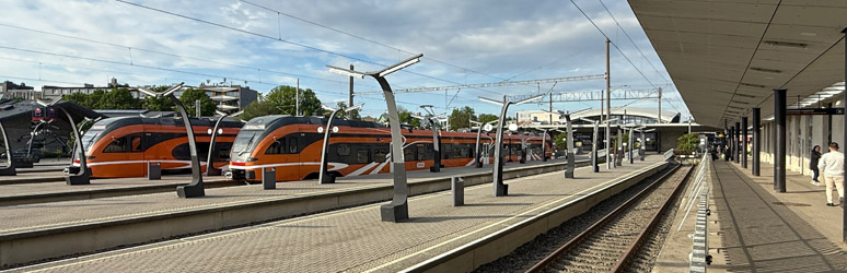 Tallinn station platforms