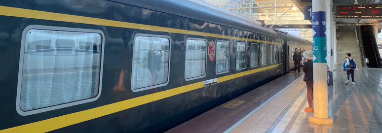 Hanoi to Nanning train at Nanning station