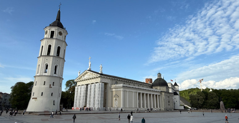 Vilnius Cathedral and tower