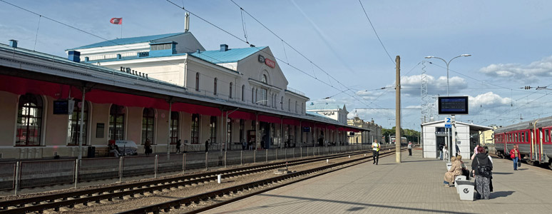 Vilnius station platforms