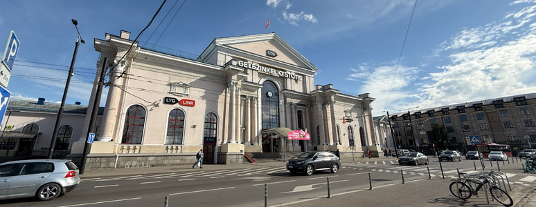 Vilnius station exterior