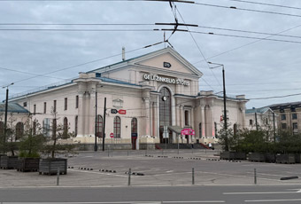 Vilnius railway station, Lithuania